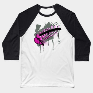 Graffiti HeartBreak (Pink) Baseball T-Shirt